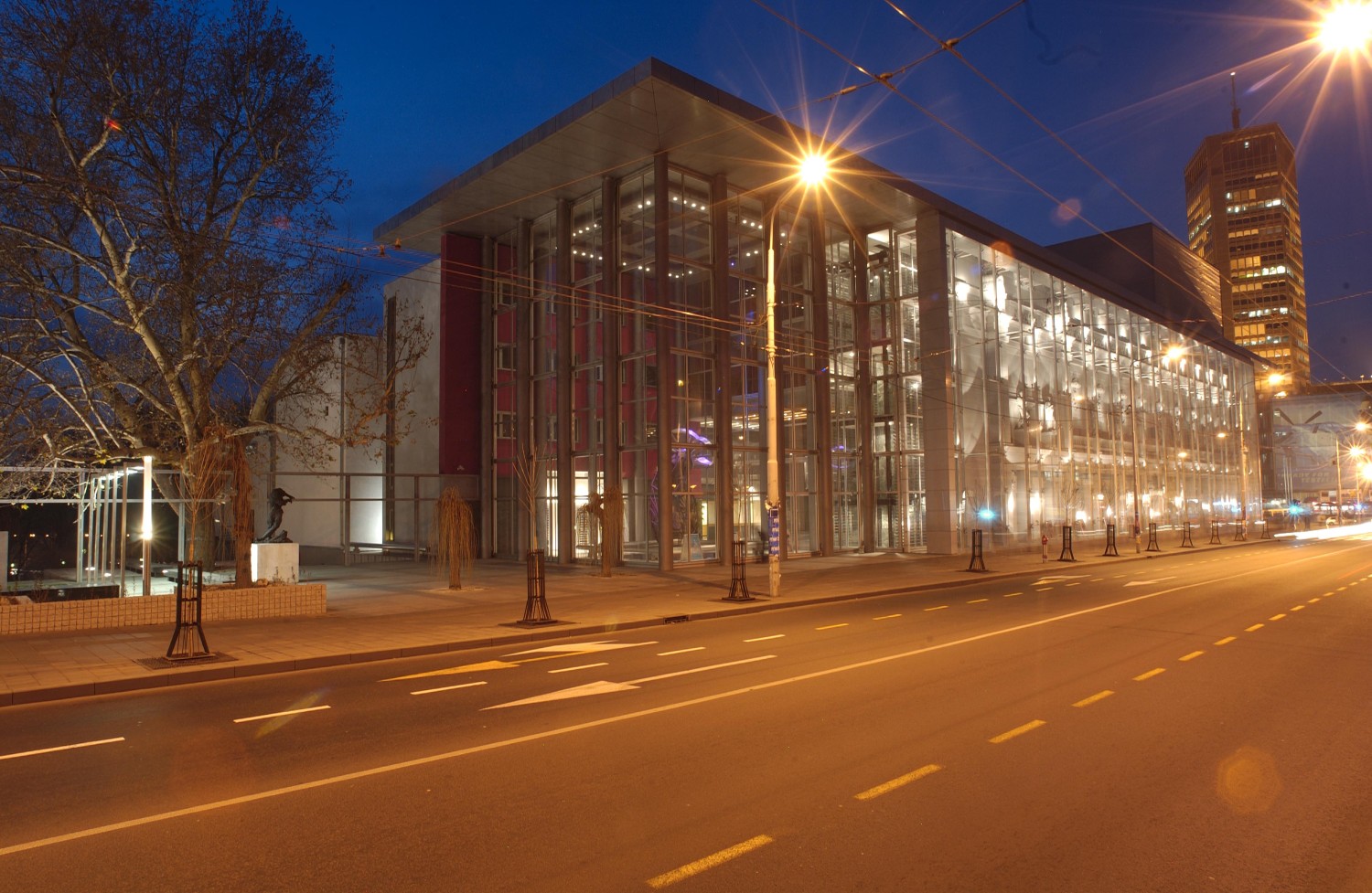 Zgrada Jugoslovenskog dramskog pozorišta u ulici Kralja Milana u Beogradu (Foto: jdp.rs)