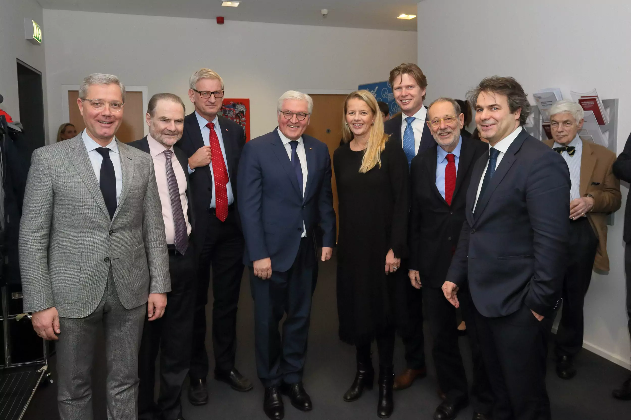 Карл Билт (у средини) са осталим водећим члановима Европског савета за спољне односе (Фото: ecfr.eu)