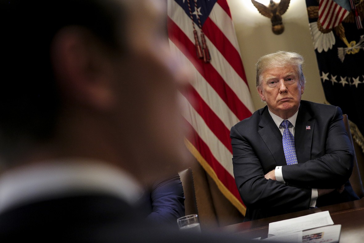 Američki predsednik Donald Tramp tokom jednog sastanka u Beloj kući (Foto: Pool/Getty Images)